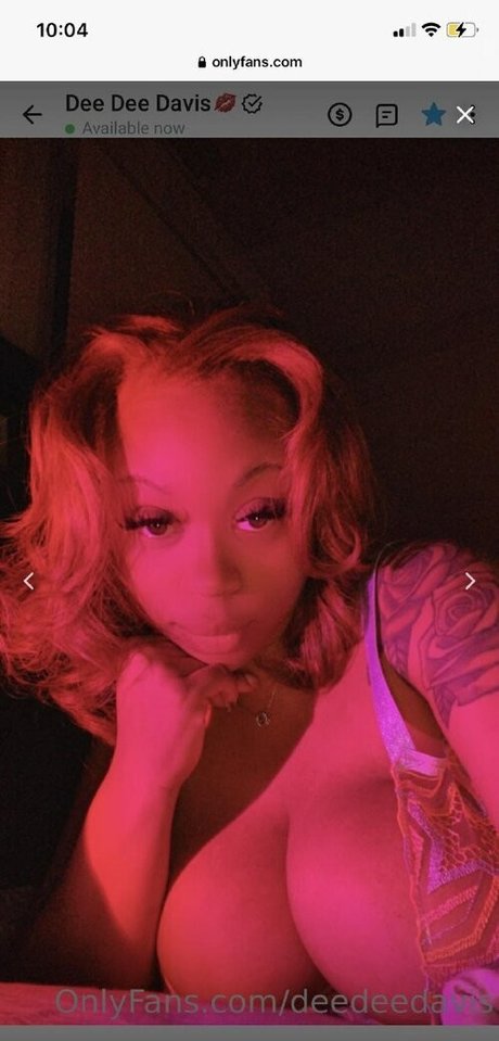 Dee Dee Davis nude onlyfans leak