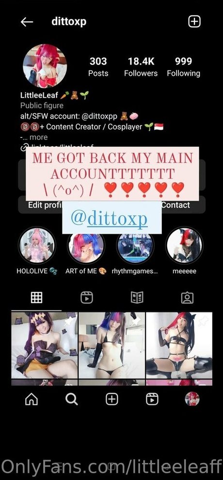 littleeleaffree leaked nude onlyfans