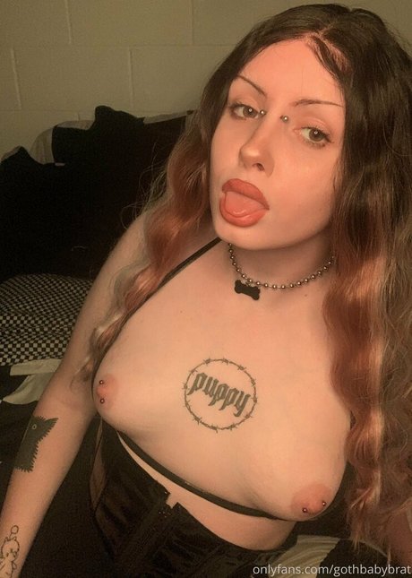 gothbabybrat onlyfans leak naked