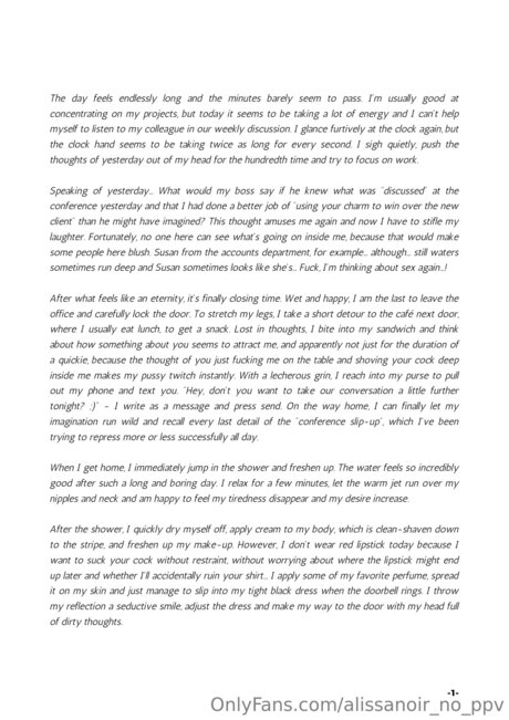 Alissanoir No Ppv model perfect pic