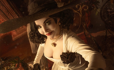 busty redhead onlyfans top photos