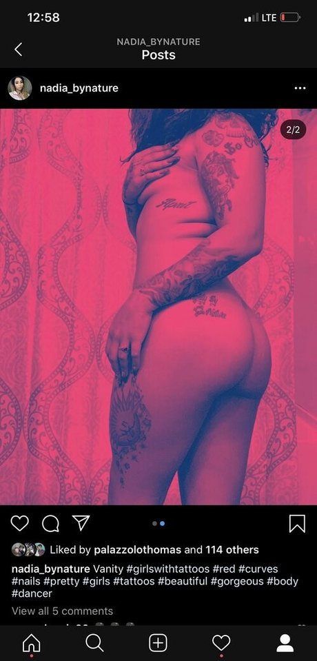 nadia bynature model pornographic photos