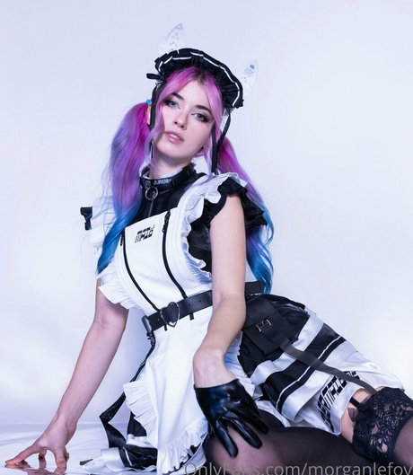 MorganLeFoy model high quality images