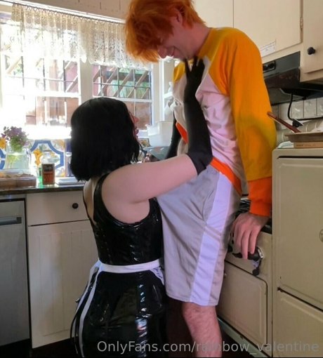 rainbow valentine model sexy photos