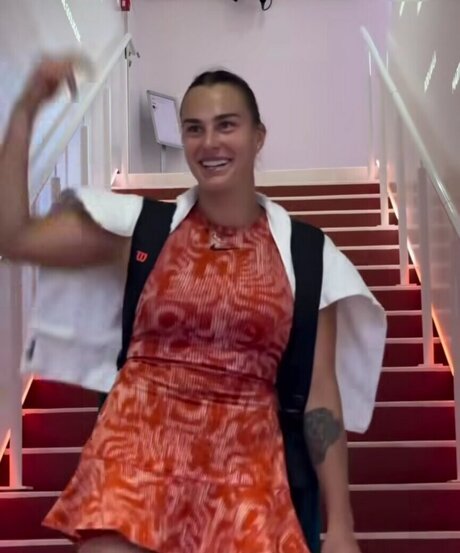 Aryna Sabalenka pornographic model image