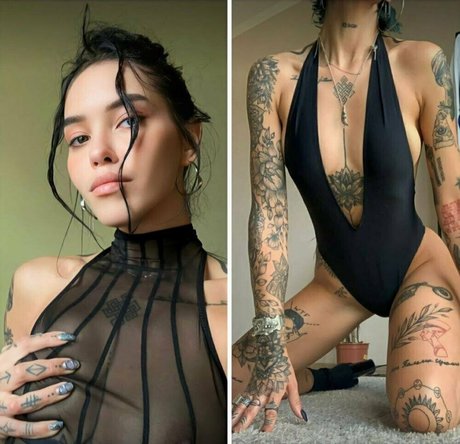 tattooed onlyfans pornographic images