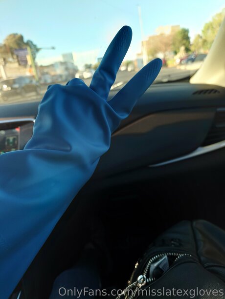 Miss Latex GLoves hd pornstar photo