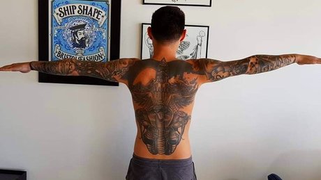 Dominic Williams model naked img