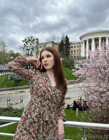 milana ts nice model images