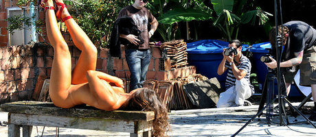 Nicole Bahls naked actress pic