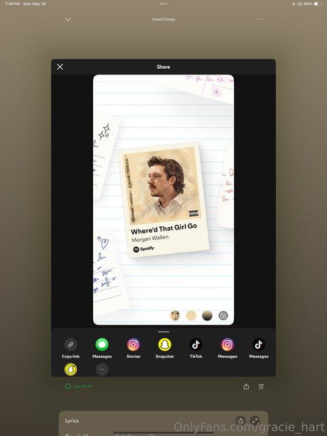 Gracie Hart pornstar exclusive pic