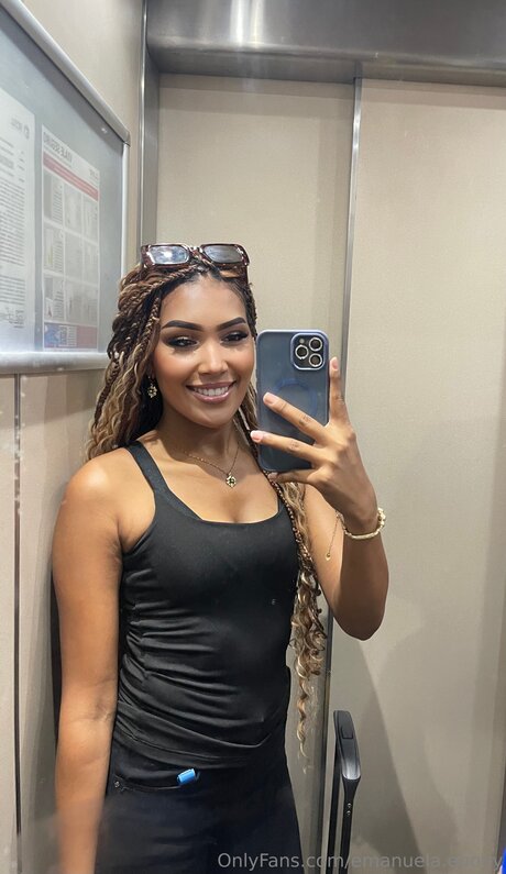 Emanuela Ebony exclusive model archive