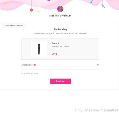 Missniafree pornstar nude pic