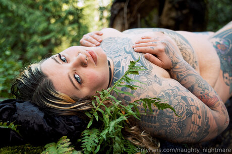 Naughty Nightmare porn model photos