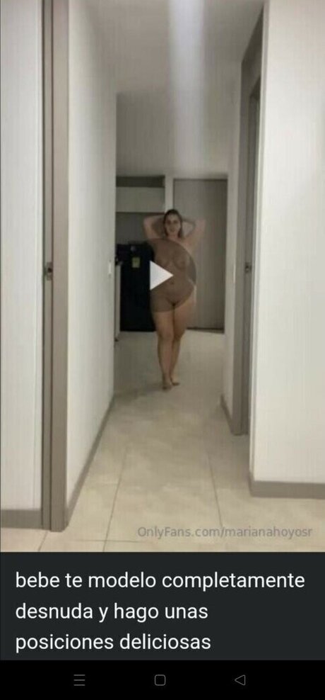 Marianahoyosr erotic pornstar photo