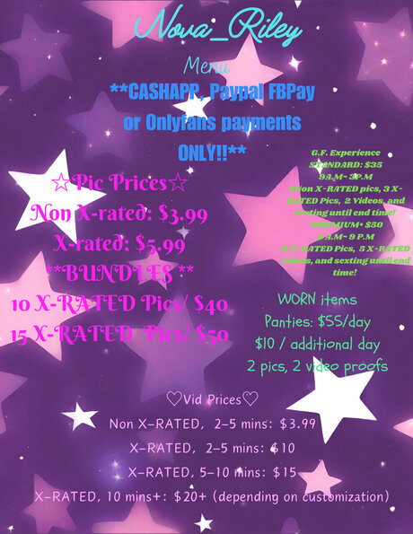 Nova Riley model exclusive image