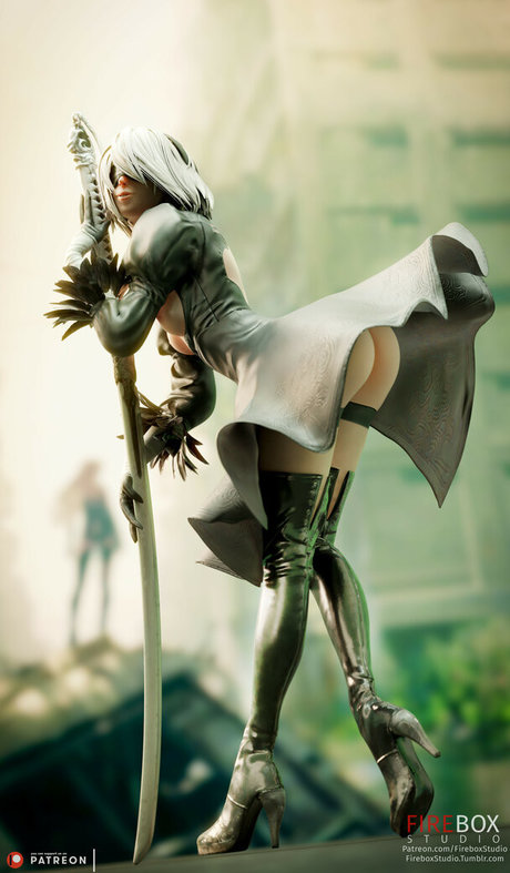 Nier Automata YoRHa exclusive model photo