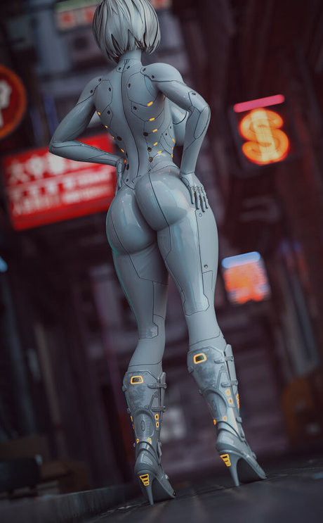 Nier Automata YoRHa pornstar nude gallery