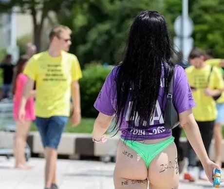 Osijek model exclusive pictures