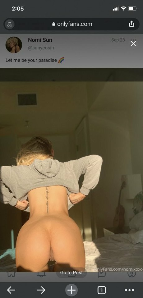 Nomi Sun nude model pictures