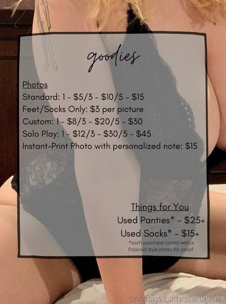 starlajane model high quality pic