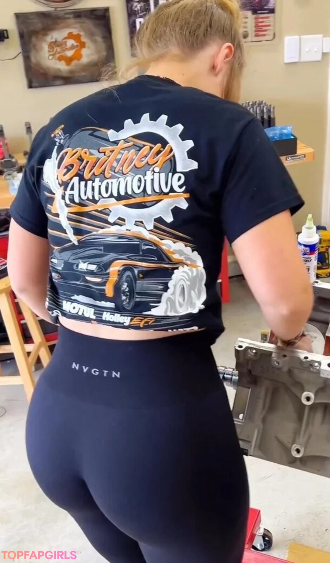 Britney Automotive model porn pics