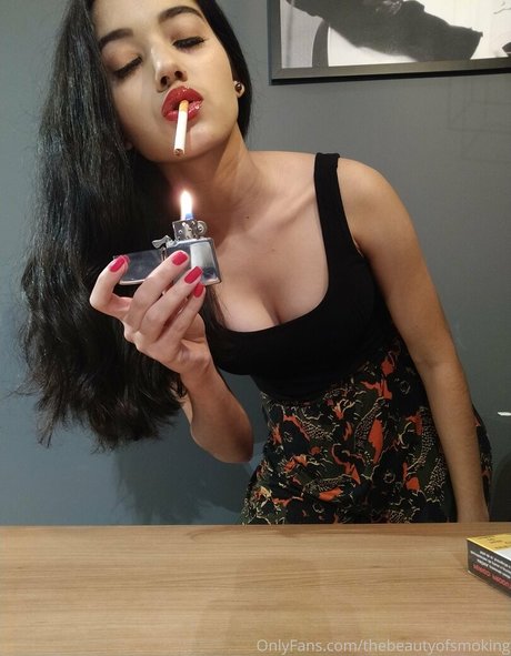 thebeautyofsmoking model sexy photos
