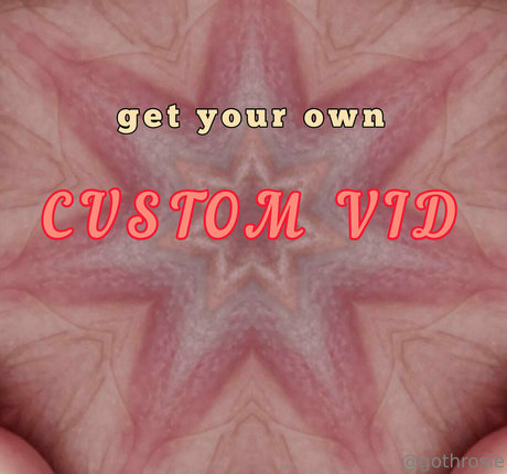 gothrosie naked pornstar pictures