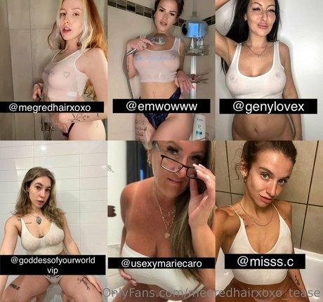 megredhairxoxo tease sexy pornstar img