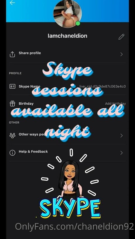 chaneldion92 pornstar top picture