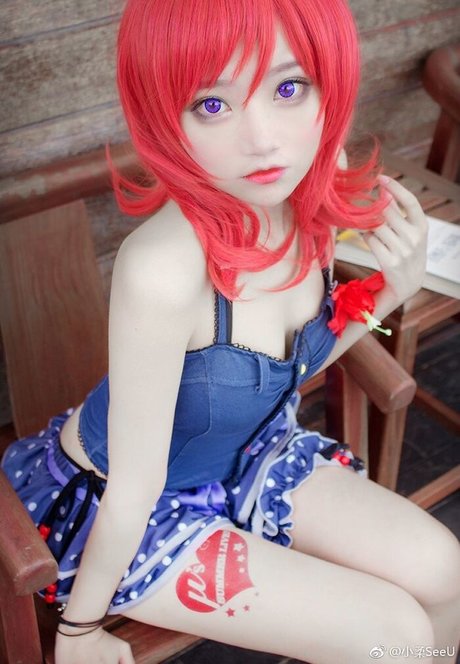 SeeU Cosplay nudes star pics