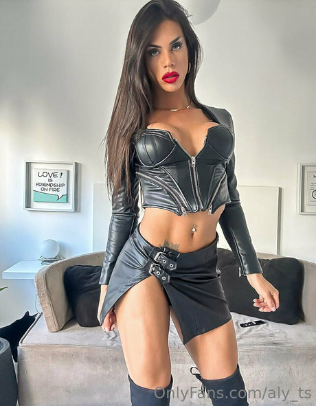 aly ts nude pornstar images