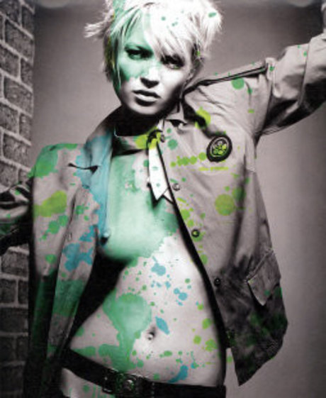 Kate Moss sexy pornstar photos