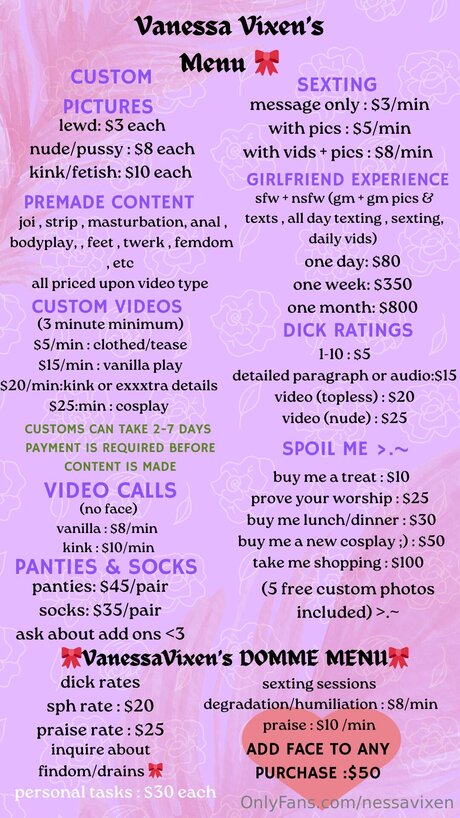 Nessavixen model exclusive pic