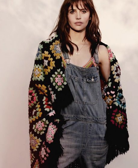 Felicity Jones erotic model image