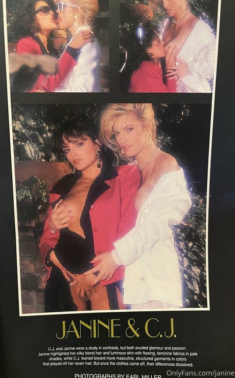 janine high quality model image