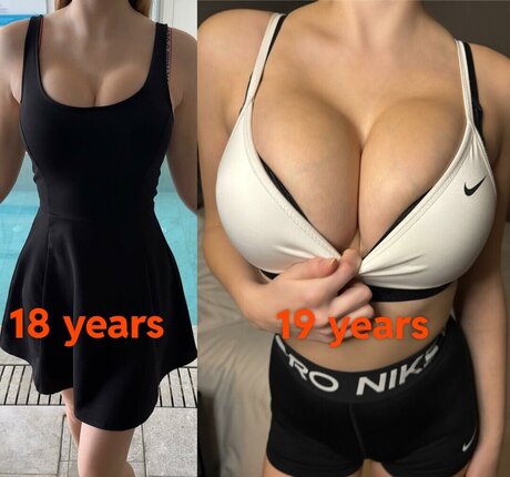 Growing Breasts naked model img