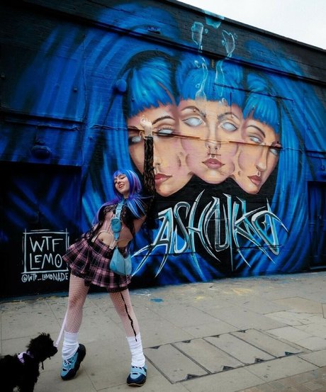 Ashnikko exclusive model photos