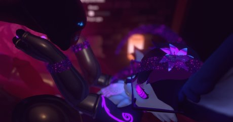 Maxi Nightmode model erotic picture