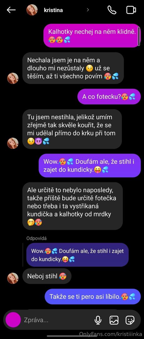 kristiiinka exclusive star photo