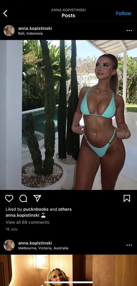 Anna Kopistinski exclusive model pics