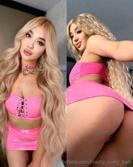 Nasty Curly Kari art actress pic