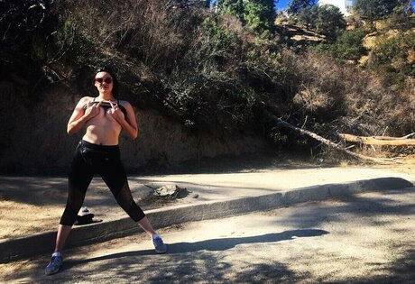 Becca Brown art model pics