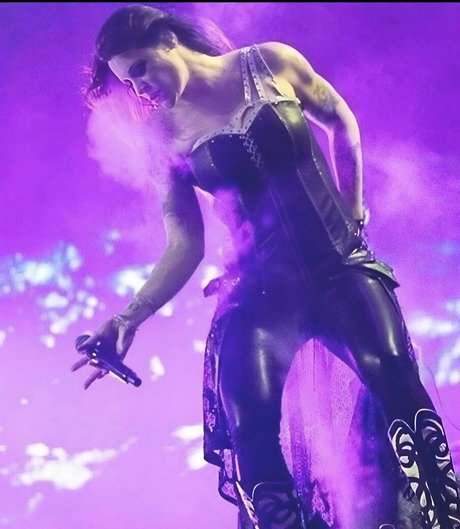 Floor Jansen model exclusive photo