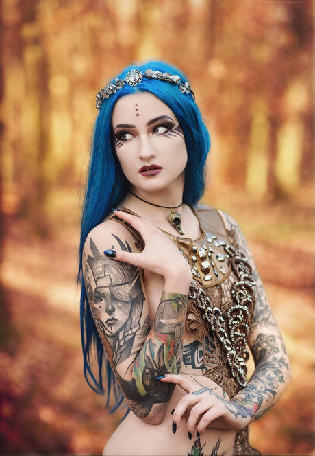 BlueAstrid sexy model archive