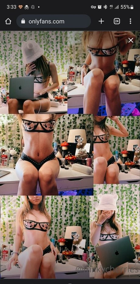 milkycherries hot model picture