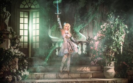 Bizarre Deer model beautiful photos