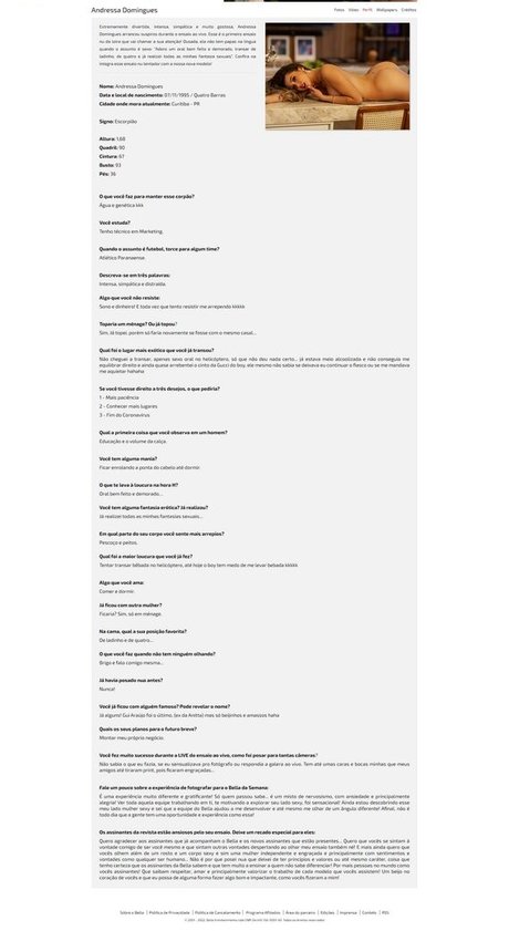 Andressa Domingues naked model pictures