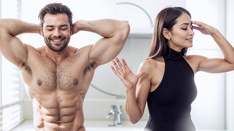 AI Photofusion model hot pics