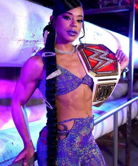 Bianca Belair erotic pornstar photos